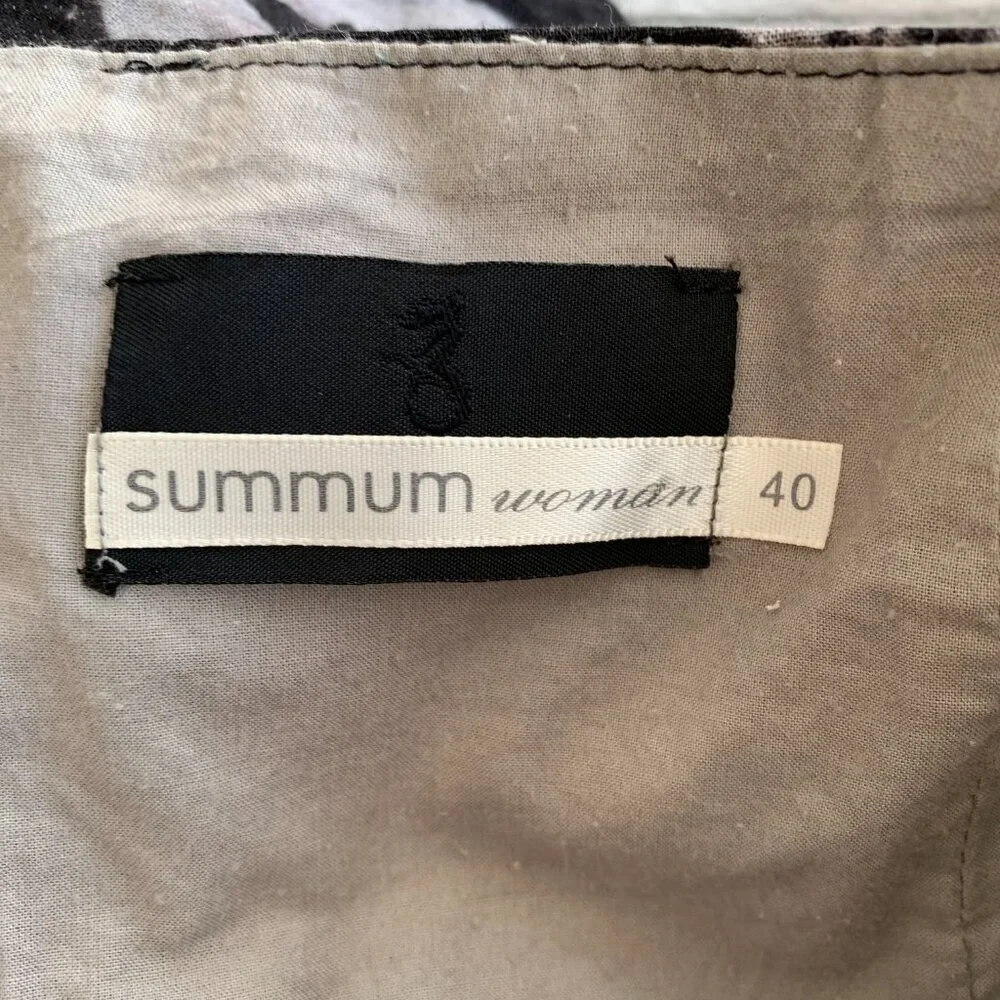 Summum Floral Faux Wrap Lagenlook Skirt - Picture 7 of 12